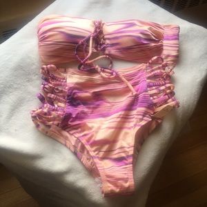 2 piece High Waist Bikini